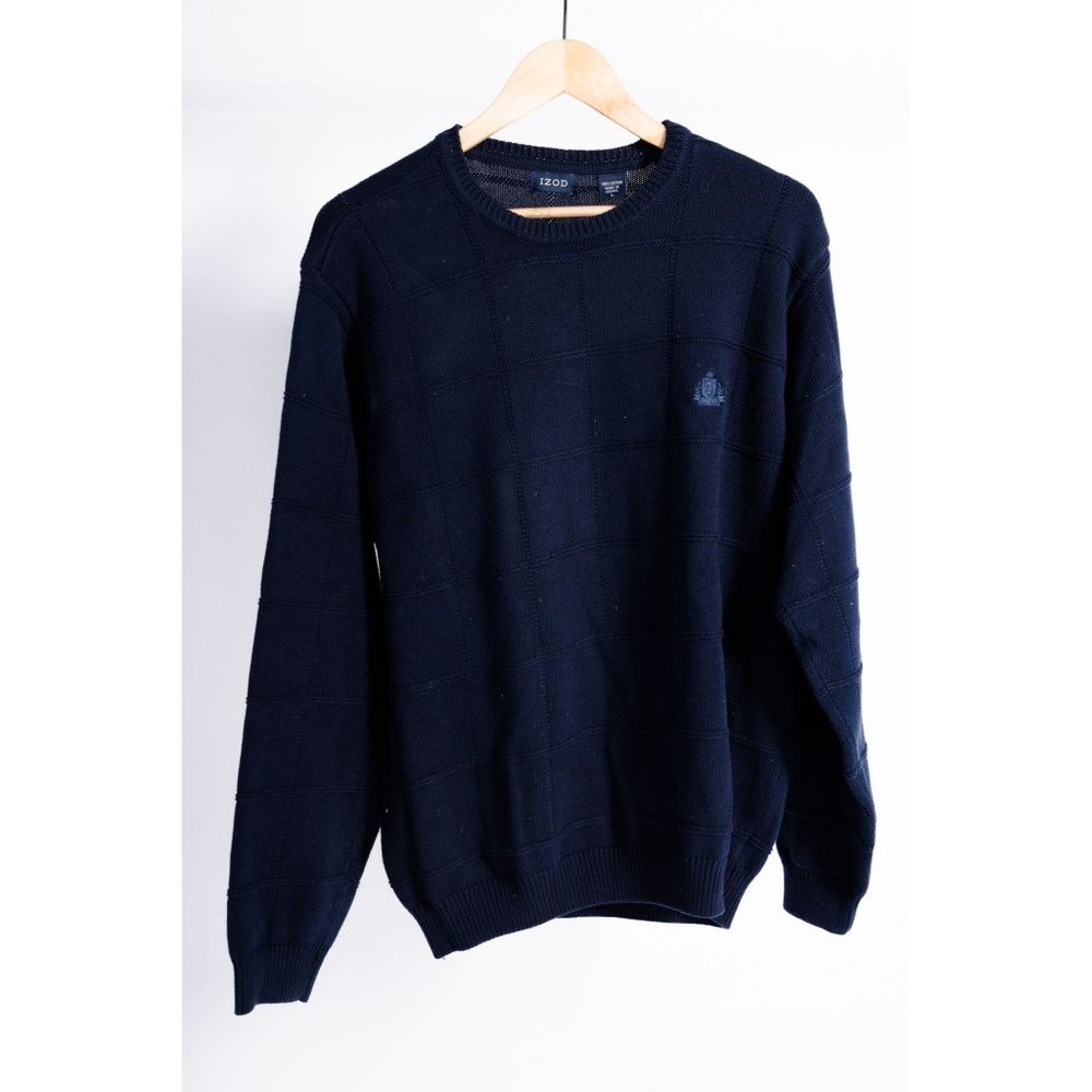 VINTAGE IZOD CREW NACK SWEATER